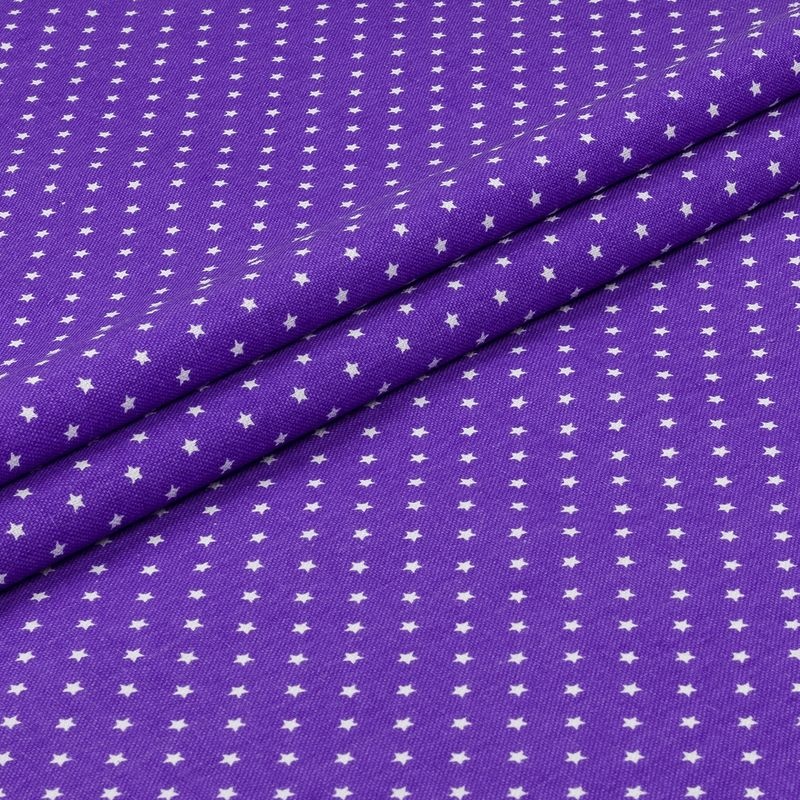 Кресло-мешок Bean-bag - размер XXL (взрослое) - канвас (звезды на фиолетовом фоне)